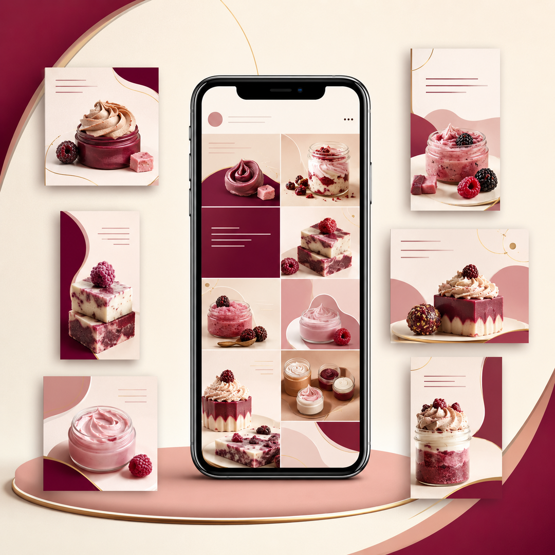 Templates editáveis para Instagram