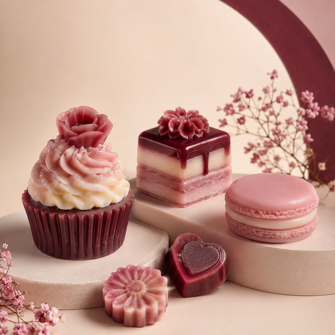 Sabonetes decorativos que parecem doces